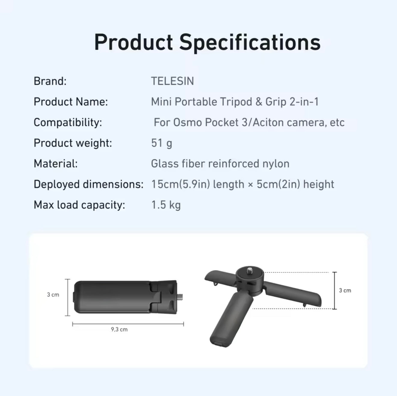 SnapGear™ FlexiTrípode Pro